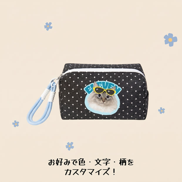メイクポーチ お写真から作る オリジナル