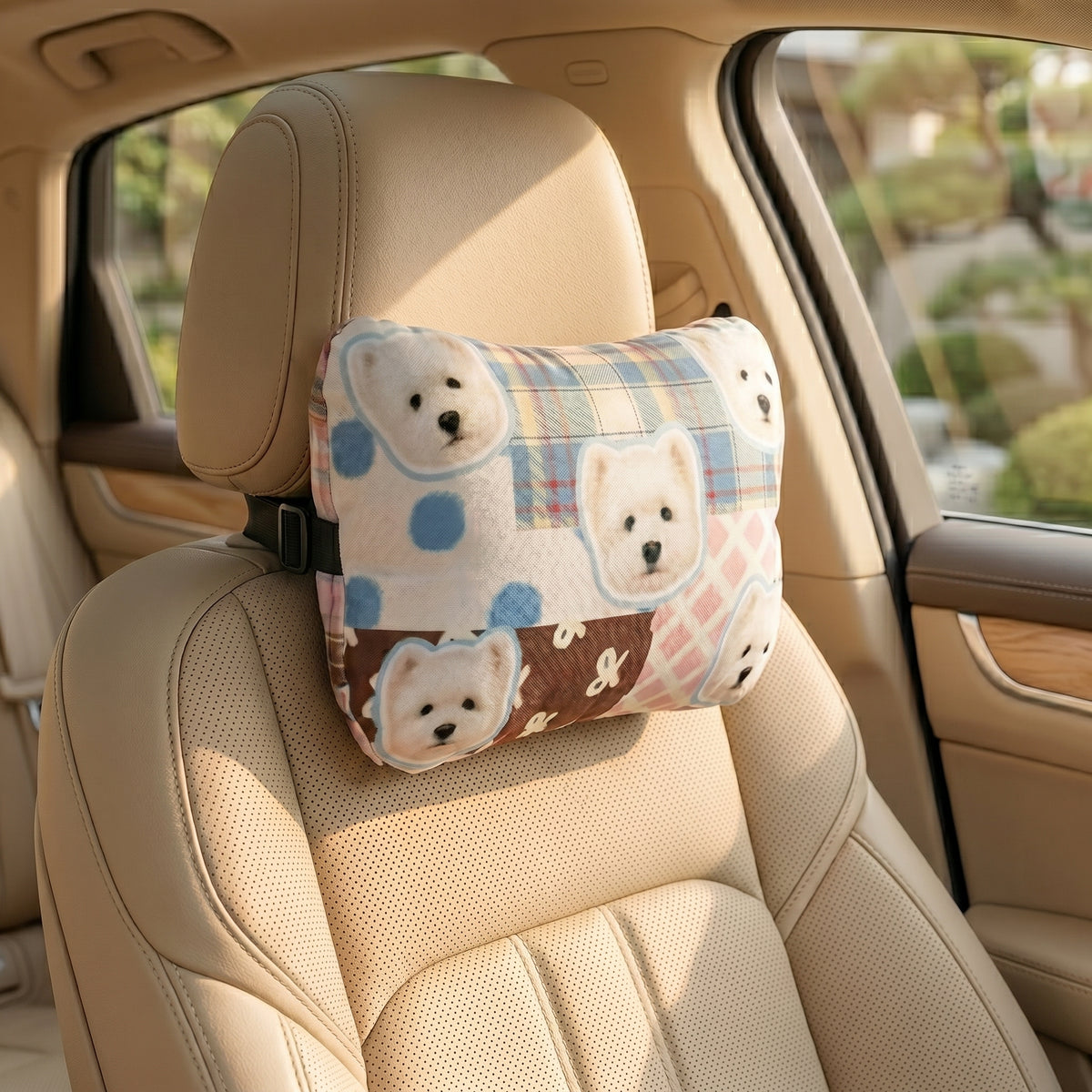 車用ネックパッド｜ヘッドレスト用